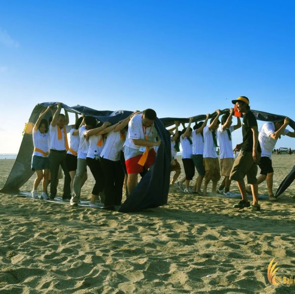 Beach Games team building en Navidad